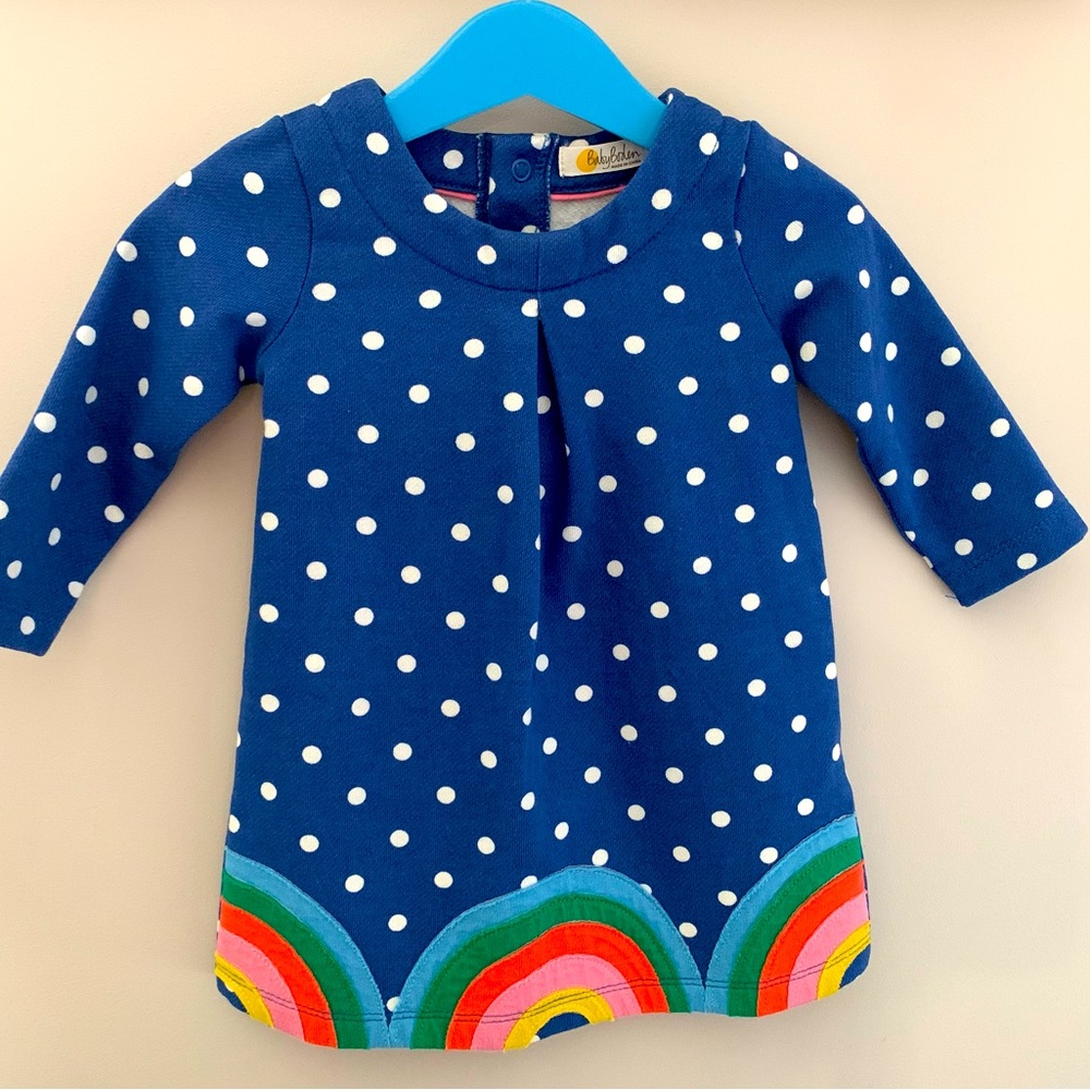 BabyBoden lined dress 6-9m